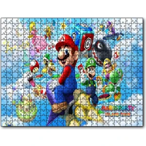Nintendo Mario Party Island Tour 500 Parça Puzzle Yapboz Mdf (Ahşap)