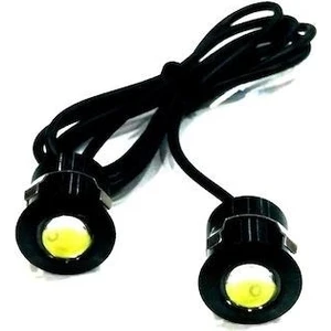 Ayna Altı Kartal Gözü LED Delmeli - Beyaz