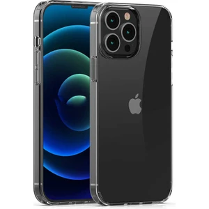 Apple iPhone 13 Pro Max Kılıf Coss Şeffaf Silikon Sert Kapak Şeffaf