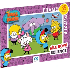 Ca Games Kral Şakir 35 Parça Frame Puzzle CA.5050