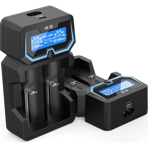 Xtar X2 LCD Ekranlı Pil Şarj Cihazı