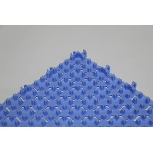 Gerçek Trend Mavi, Ortopedik Plastik Yer Karosu Zemin Döşemesi Yer Izgarası 33X33 cm 1 M2 (9 Adet)