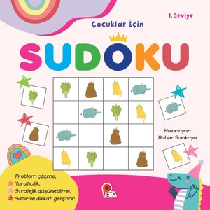 Çocuklar İçin Sudoku 1. Seviye - Bahar Sarıkaya