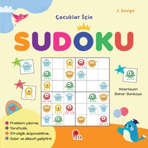 Çocuklar İçin Sudoku 3. Seviye - Bahar Sarıkaya