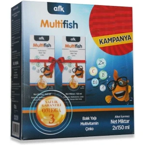 Multifish Şurup 2 Adet x 150 ml