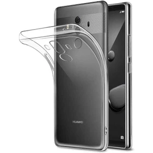 Case 4U Huawei Mate 10 Pro Kılıf A+ Şeffaf Lüx Süper Yumuşak 0.3mm Ince Slim Silikon