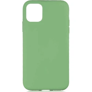 Case 4U Apple iPhone 12 Pro Max Kılıf Içi Kadife Logosuz LSR Lansman Silinebilir Arka Kapak Açık Yeşil