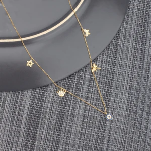 Ravza Gümüş 925 Ayar Gümüş Şans Kolyesi