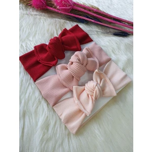 Baby Shopier Kız Bebek Çocuk 3'lü Ribana Bandana Seti