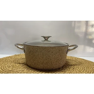 Oms Indüksiyonlu Kumbeji 20 cm Granit Derin Tendere