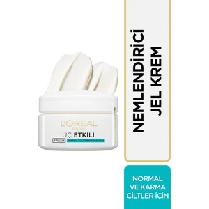 L'Oréal Paris Loreal Paris Marka: L'oreal Paris Üç Etkili Nemlendirici Jel Krem Normal ve Karma Ciltler 50 ml Kategori: Yüz Kr