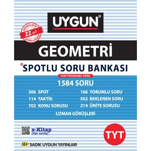 Sadık Uygun Yayınları TYT Matematik Geometri Sayısal Set
