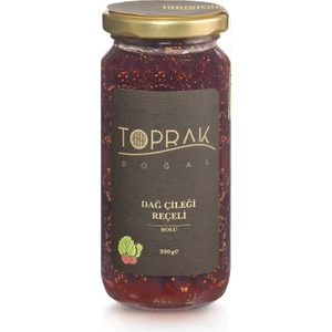 Toprak Doğal Dağ Çileği Reçeli 300 G - Yeni Sezon Dağ Çileği Reçeli - Çilek Reçeli
