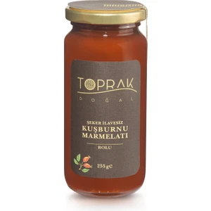 Toprak Doğal Kuşburnu Marmelatı 255 G Bolu
