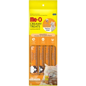 Me-O Creamy Treats Tavuklu & Balkabaklı Kedi Ödül Maması