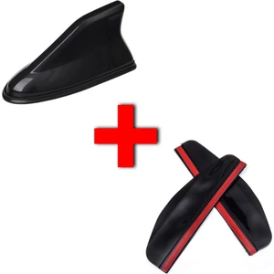 Aksefuar Lazer Citroen C4 Elektrikli Köpek Balığı Anten + Ayna Rüzgarlığı