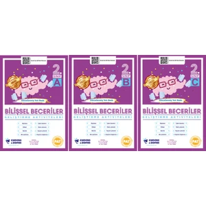 Pat Bilişsel  Beceriler Geliştirme Aktiviteleri 2.Sınıf Seti (A-B-C) 3 Kitap