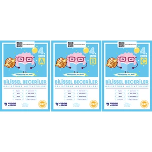 Pat Bilişsel Beceriler Geliştirme Aktiviteleri 4.Sınıf Seti (A-B-C) 3 Kitap Güncellenmiş Yeni Baskı