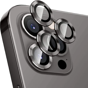 Apple Apple iPhone  13 Pro Max Kamera Metal Cam Lens Koruyucu Siyah