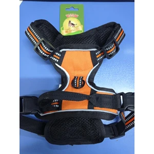 201639 Köpek Göğüs Tasması M Turuncu