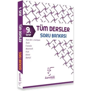 Karekök Yayıncılık 9. Sınıf Tüm Dersler Soru Bankası