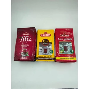 Filiz Çay, Turist Çay ve Çay Çiçeği Üçlü Paket 500  gr X3