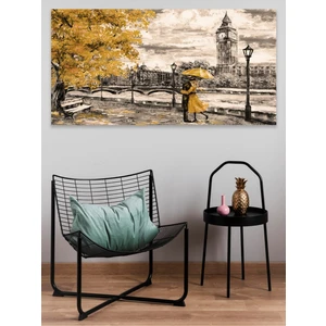 Home Arths Homearths 60X120 Romantik Sonbahar Duvar Kanvas Tablo