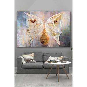 Home Arths Homearths 70X100 Kelebek ve Sanat Kanvas Tablo