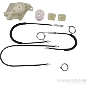 Vw Transporter T5 Için Ön Sağ Kapı Cam Kriko Tel Halat Tamir Seti Jmqstwy8