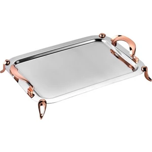 Ecrin Rose Gold Bakır Küçük Boy Tepsi