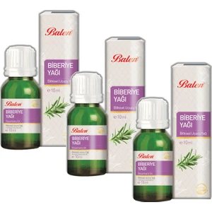 Biberiye Yağı - Distilasyon 10 ml x 3