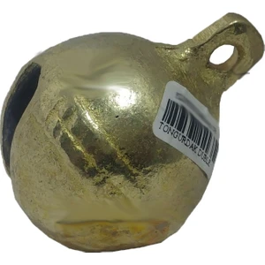 Yıldırım Nalbur 3 Adet Tongurdak 3.8 cm Küçük Boy Koyun Zili Çanı Evcil Hayvan Zili Orta Boy Kedi Zili Köpek Zili