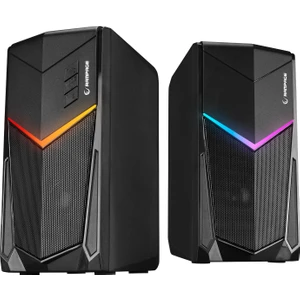 Rms-X7 Spectra Bluetooth FM'li RGB Işıklı Multimedia Oyuncu 2.0 Speaker Hoparlör