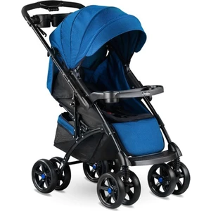 Baby Polo Babyhope BH-609 Polo Bebek Arabası Mavi