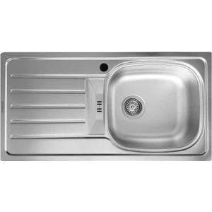 Tezgaha Sıfır Keten Dokulu D-T 86X43,5 Sol Evye