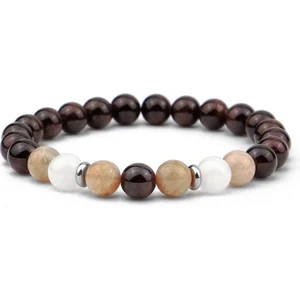 Alnis Atelier Granat (Lal) Taşı Doğal Tal Bileklik