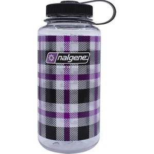 32OZ Wide Mouth Purple Plaid