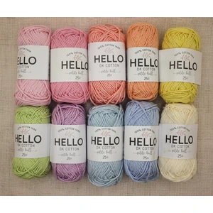 Dk Punch ve Amigurumi Pastel İplik Seti 10'lu Set 4