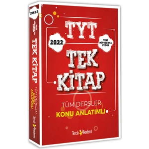 Tercih Akademi 2022 TYT Tüm Dersler Konu Anlatımlı Tek Kitap