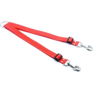 Ayarlanabilir Köpek Gezdirme Tasması Kırmızı 2'li