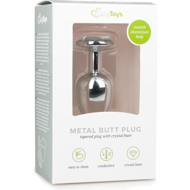 Easytoys Kristal Ulu Metal Anal Plug No. 1 - Gm/effaf Fiyat