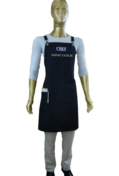 Mutfakta Moda Özel Mutfak Aşçı Önlüğü / Özel Su ve Leke Tutmaz Kumaş Profesyonel Master Chef Önlüğü