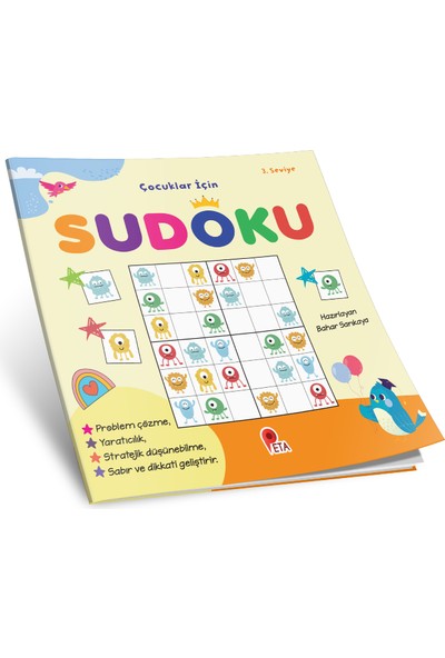 Çocuklar İçin Sudoku 3. Seviye - Bahar Sarıkaya