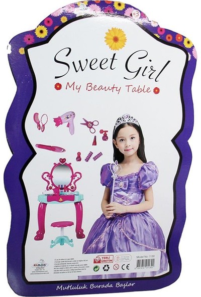 Kembay Toys Sweet Girl Güzellik Seti