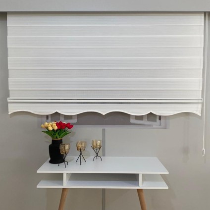 Vp 905 Stor Zebra Perde Pliseli Beyaz Etek Dilimli 100X200 modelleri