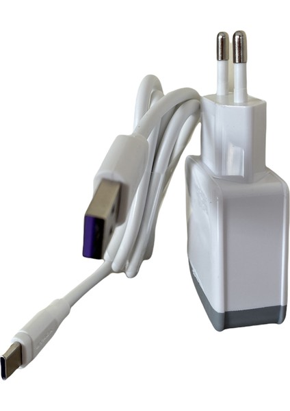 Type C Girişli Telefon Şarj Adaptörü Kablosu