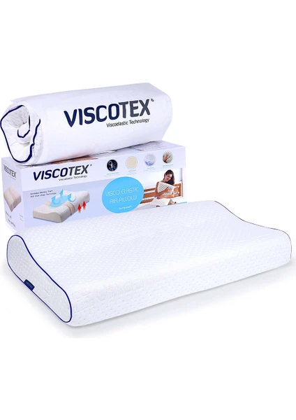 Boyun Destekli Yastık / Orthopedic Pillow 60x40x10/8 cm