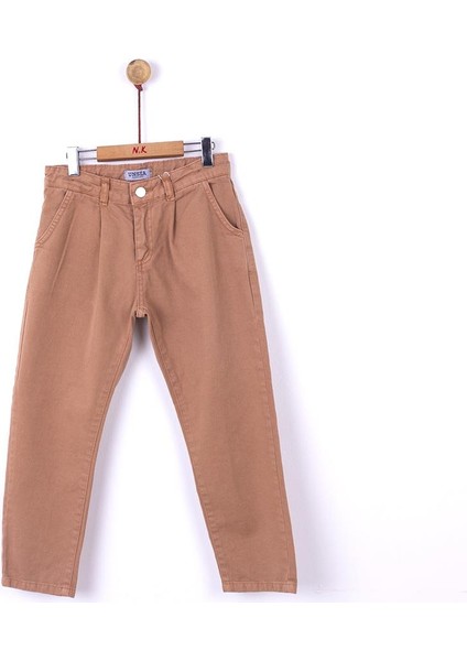 51714 Erkek Çocuk Pantolon 8-14 Yaş Camel-13