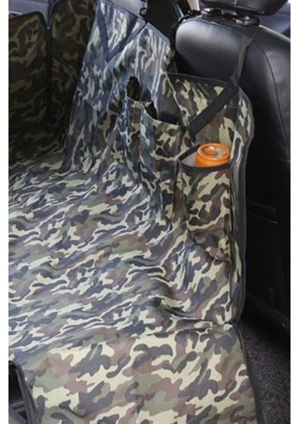 Araç Içi Arka Koltuk Köpek Örtüsü (Kamuflaj Desenli) fırsatları