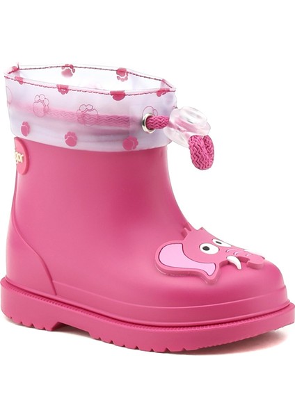 W10242 Bımbı Elefante Fuşya Kız Çocuk Yağmur Çizmesi